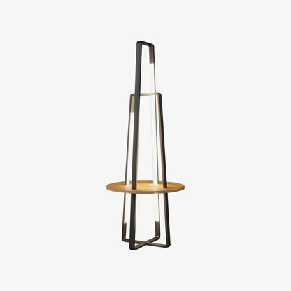 Vase Floor Lamp ? 23.6″ x H 63″ / Dia 60cm x H 160cm / Black & Wooden / US plug Floor lamp
