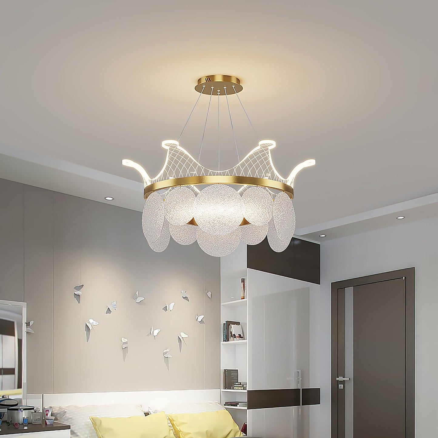Vassar Crown Chandelier Chandelier