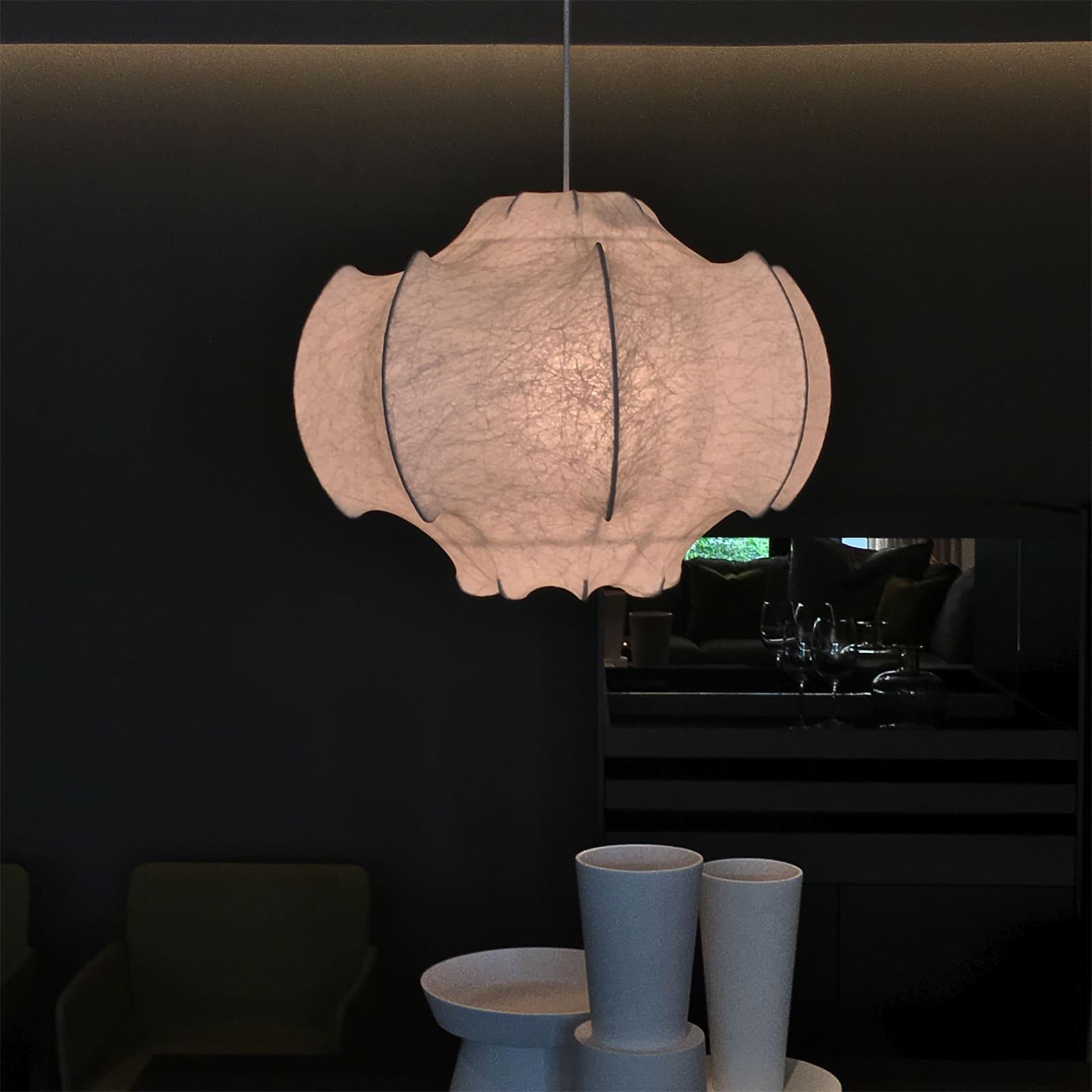 Veil Cocoon Pendant Lamp ? 26.8″ x H 19.3″ / Dia 68cm x H 49cm / White Pendant light