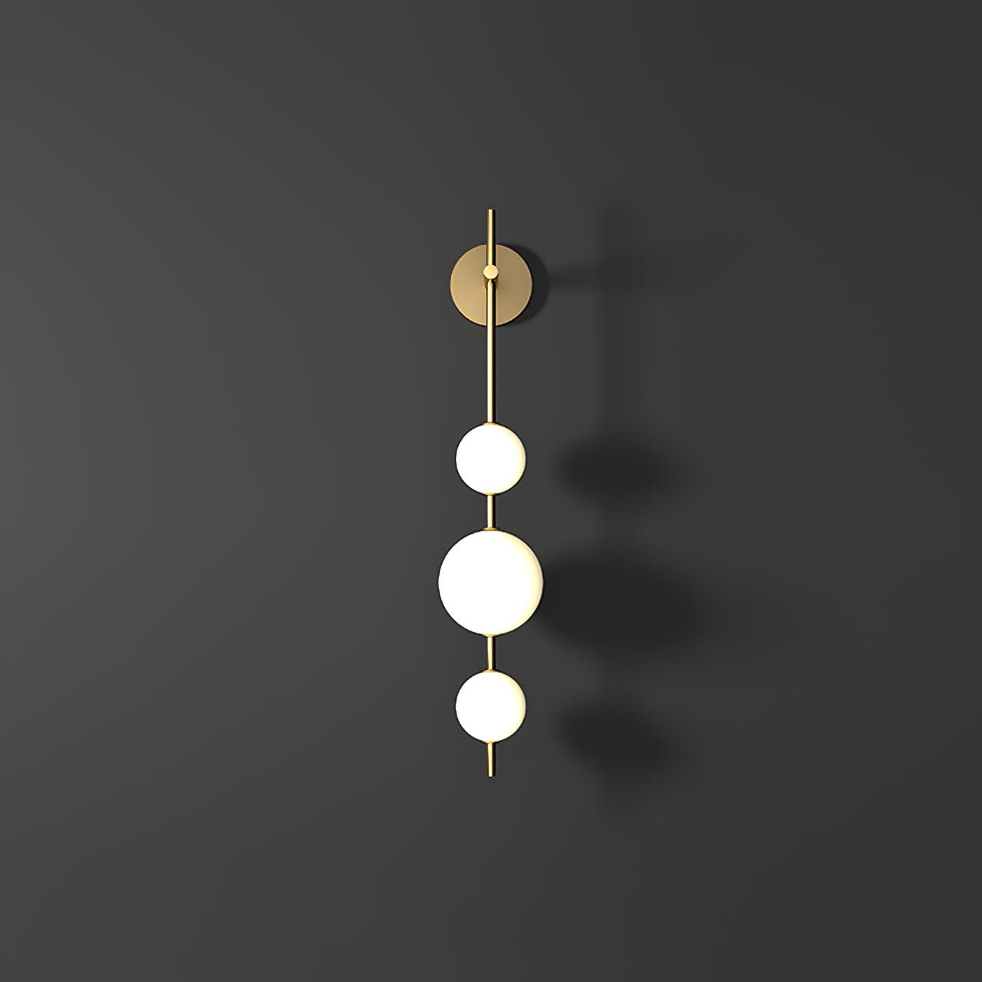 Vertical Globe Plug-in Wall Lamp 1001 Wall lamp