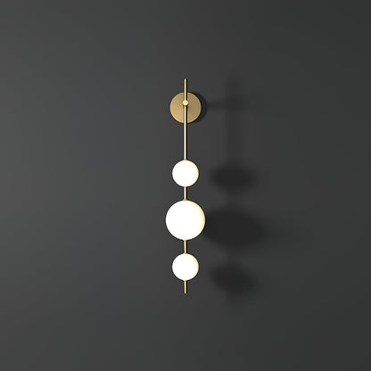Vertical Globe Plug-in Wall Lamp 1001 Wall lamp