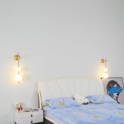 Vertical Globe Plug-in Wall Lamp 1001 Wall lamp