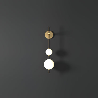 Vertical Globe Plug-in Wall Lamp 1001 Wall lamp