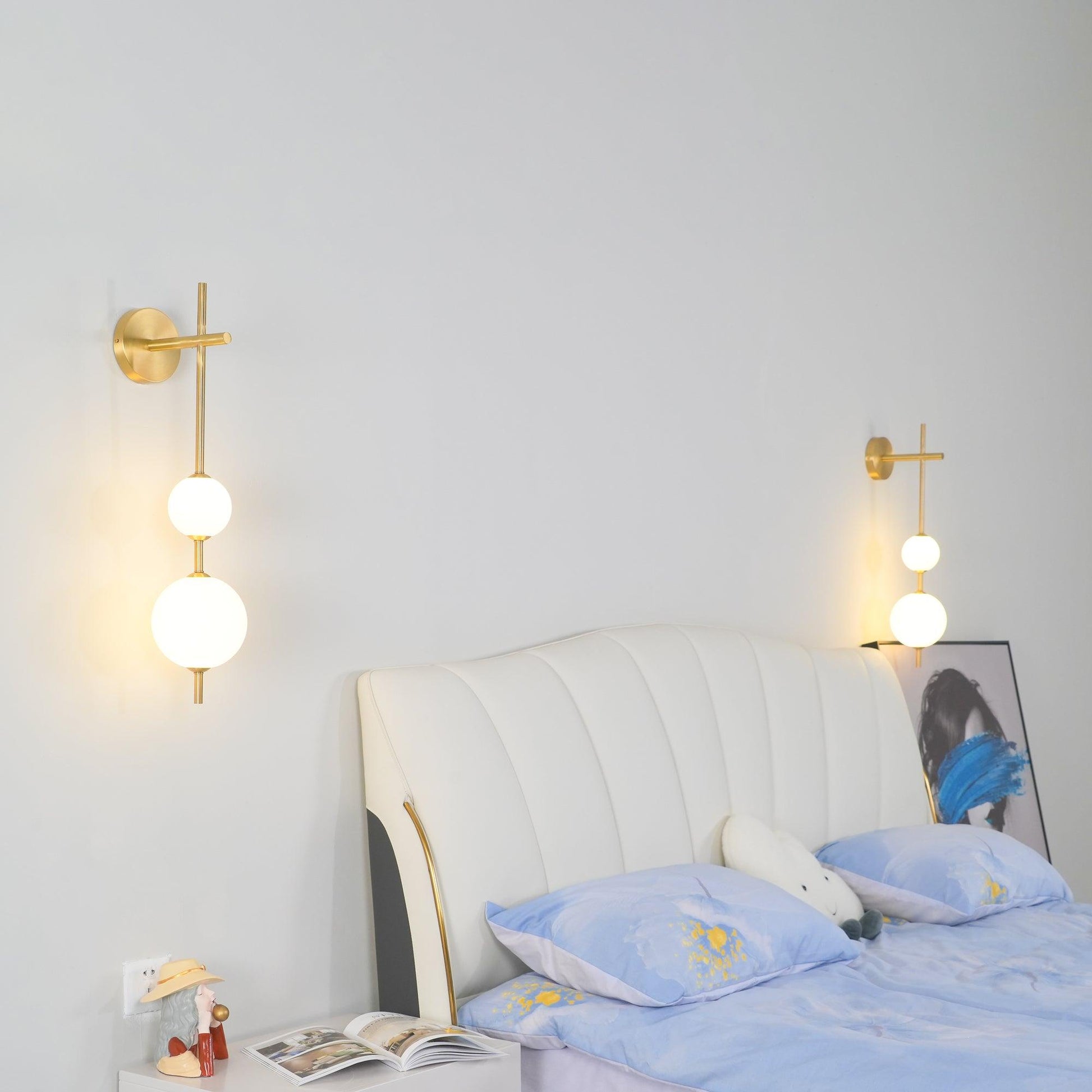 Vertical Globe Plug-in Wall Lamp 1001 Wall lamp