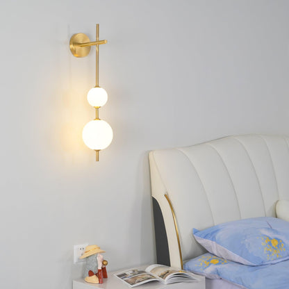Vertical Globe Plug-in Wall Lamp 1001 Wall lamp