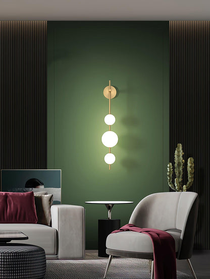 Vertical Globe Plug-in Wall Lamp 1001 Wall lamp
