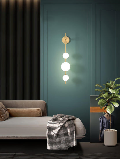Vertical Globe Plug-in Wall Lamp 1001 Wall lamp