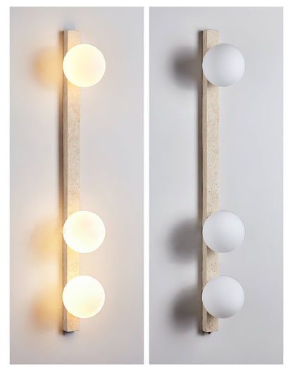 Vertical Travertine Wall Sconce 1001 Wall lamp
