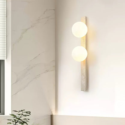 Vertical Travertine Wall Sconce 1001 Wall lamp