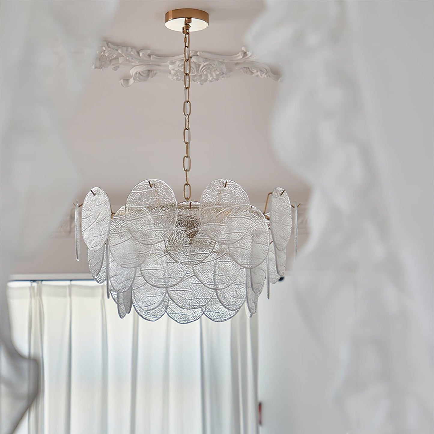 Victorian Disc Chandelier Chandelier