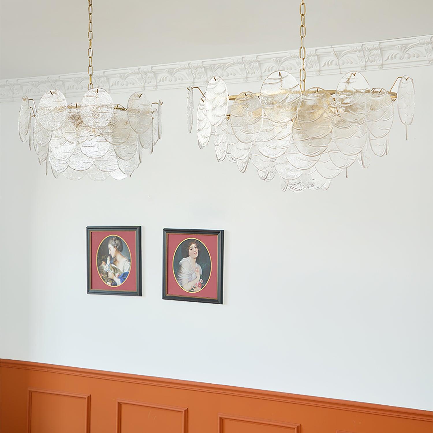 Victorian Disc Chandelier Chandelier