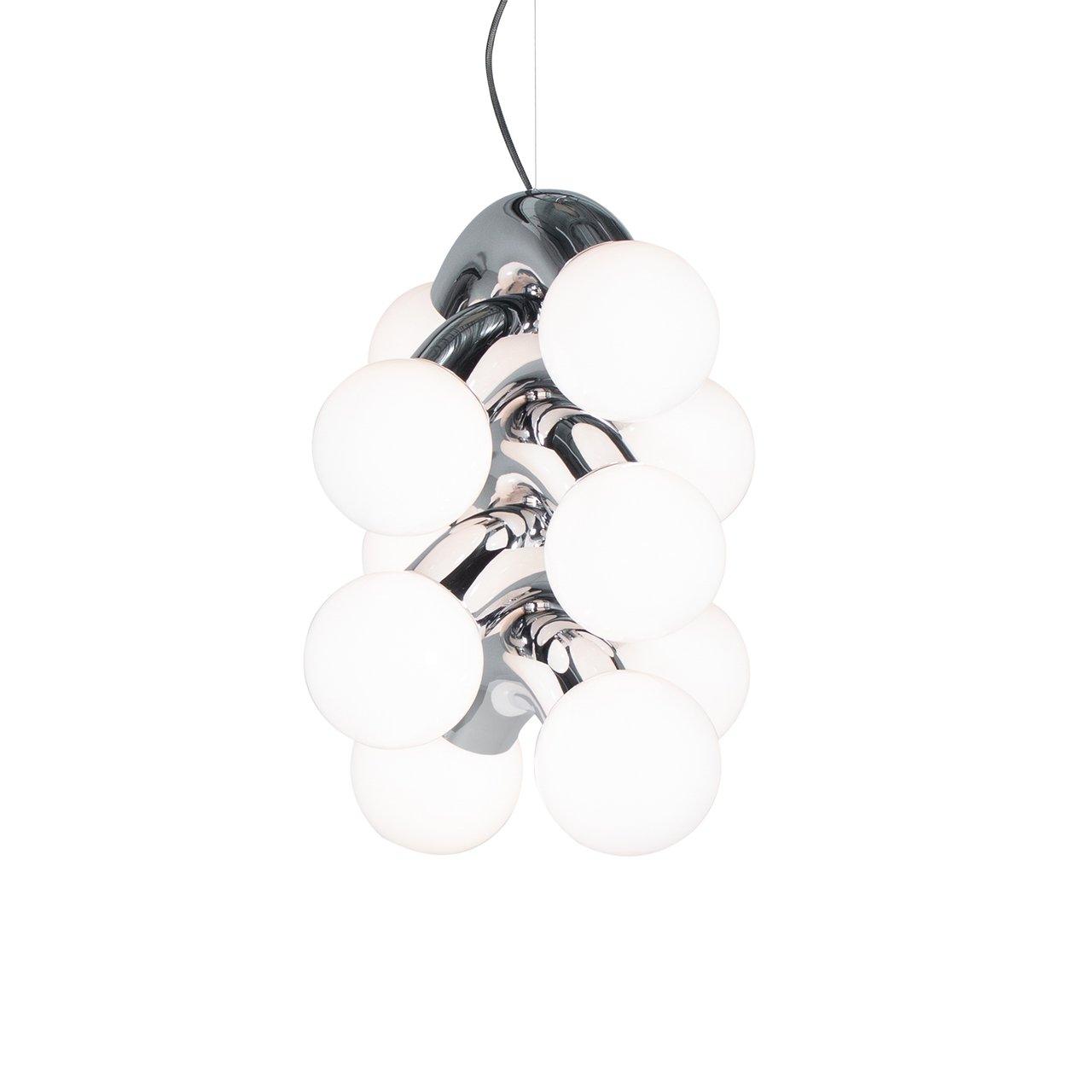 Vine Pendant Lamp 10heads: Dia 11.8″ x H 15″ / Dia 30cm x H 38cm / Chrome Pendant light