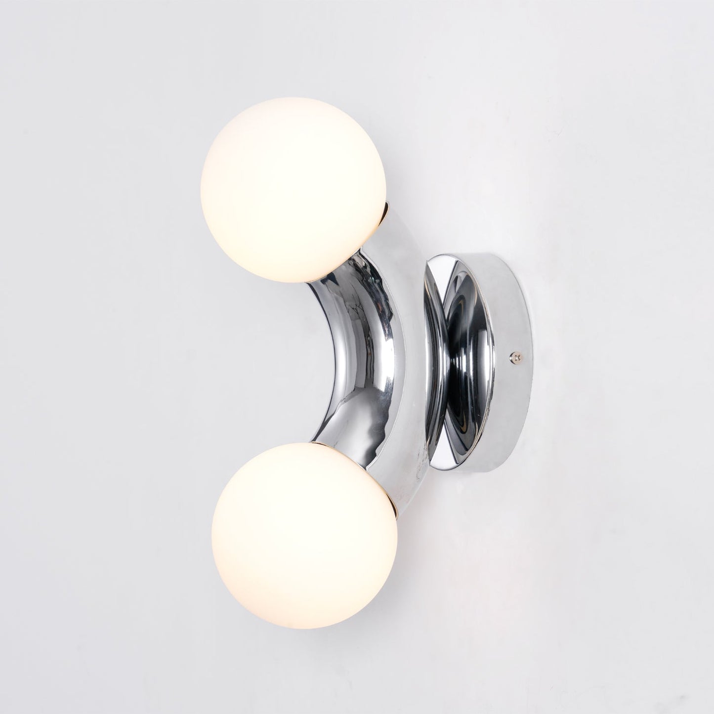 Vine Wall Lamp ? 3.9″ x H 11.8″ / Dia 20cm x H 30cm / Chrome Wall lamp
