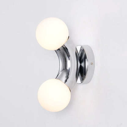 Vine Wall Lamp ? 3.9″ x H 11.8″ / Dia 20cm x H 30cm / Chrome Wall lamp