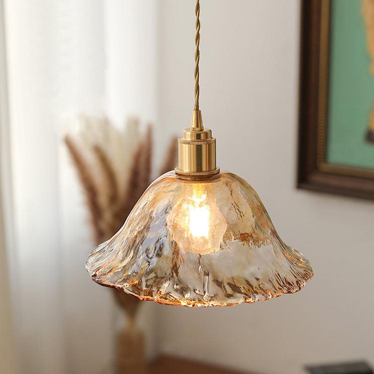 Vintage Brown Glass Pendant Light Pendant light