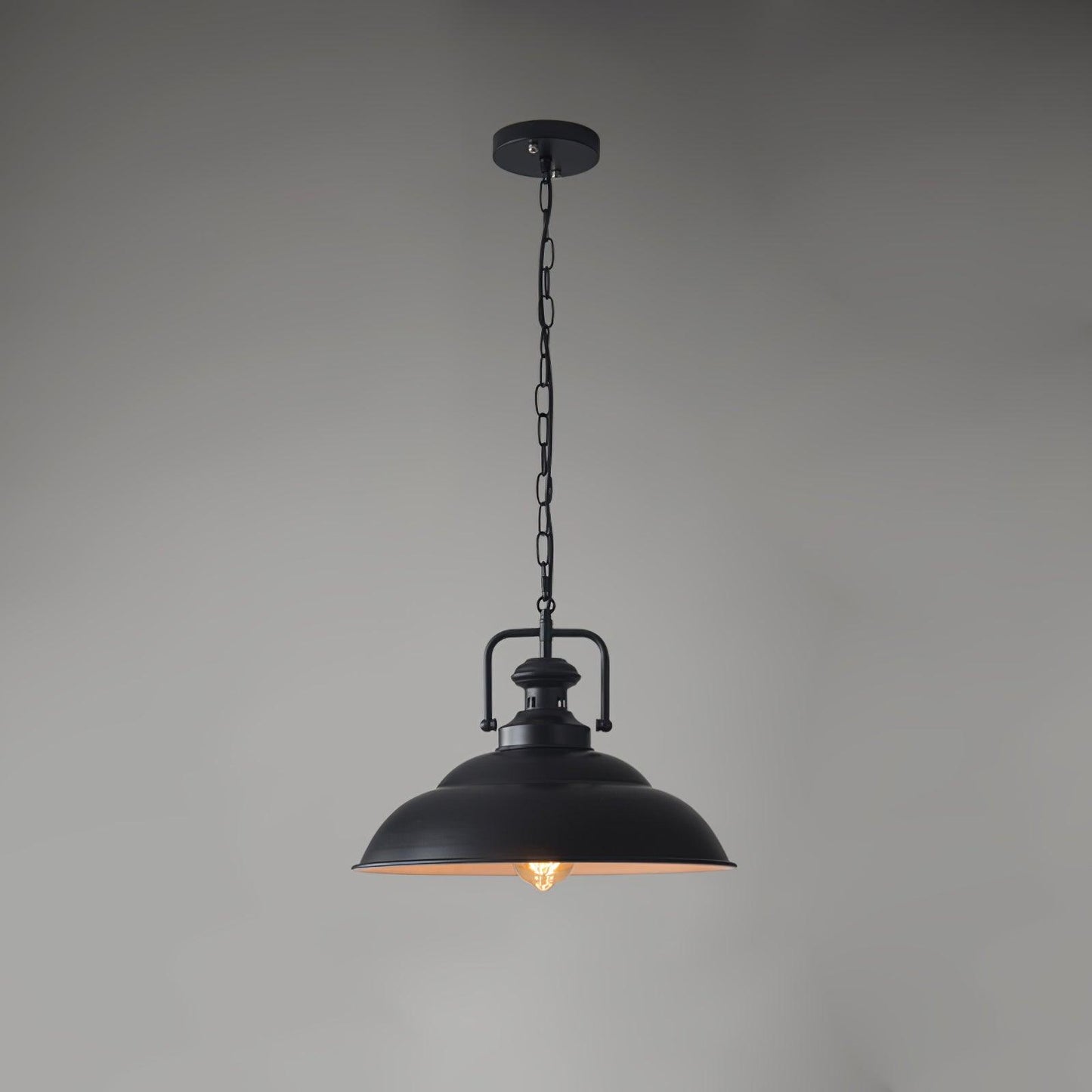 Vintage Industrial Collections Pendant Light Model A Dia 12.2″ x H8.7″ / Dia 31cm x H 22cm Pendant light