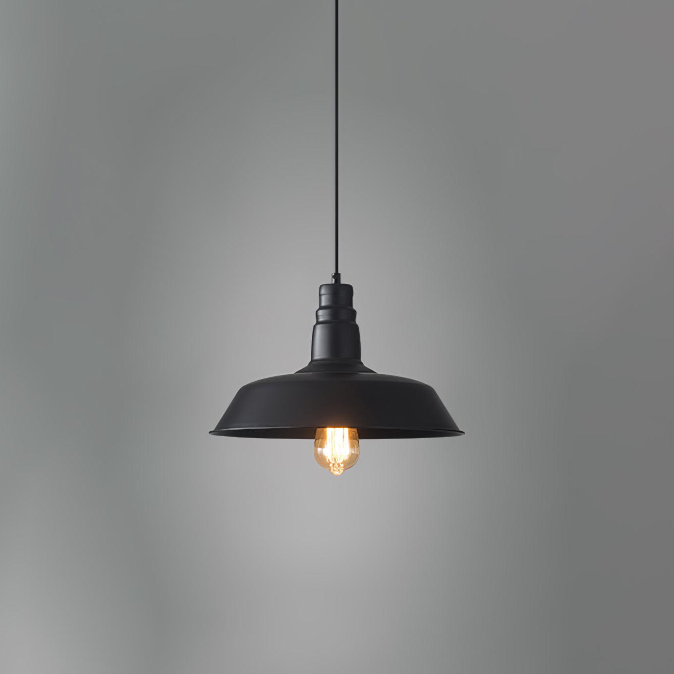 Vintage Industrial Collections Pendant Light Model M Dia 14.2″ x H 9.1″ / Dia 36cm x H 23cm Pendant light
