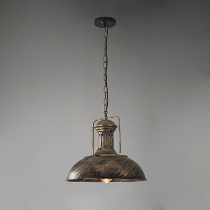 Vintage Industrial Collections Pendant Light Model C Dia 16.5″ x H 15.7″ / Dia 42cm x H 40cm Pendant light