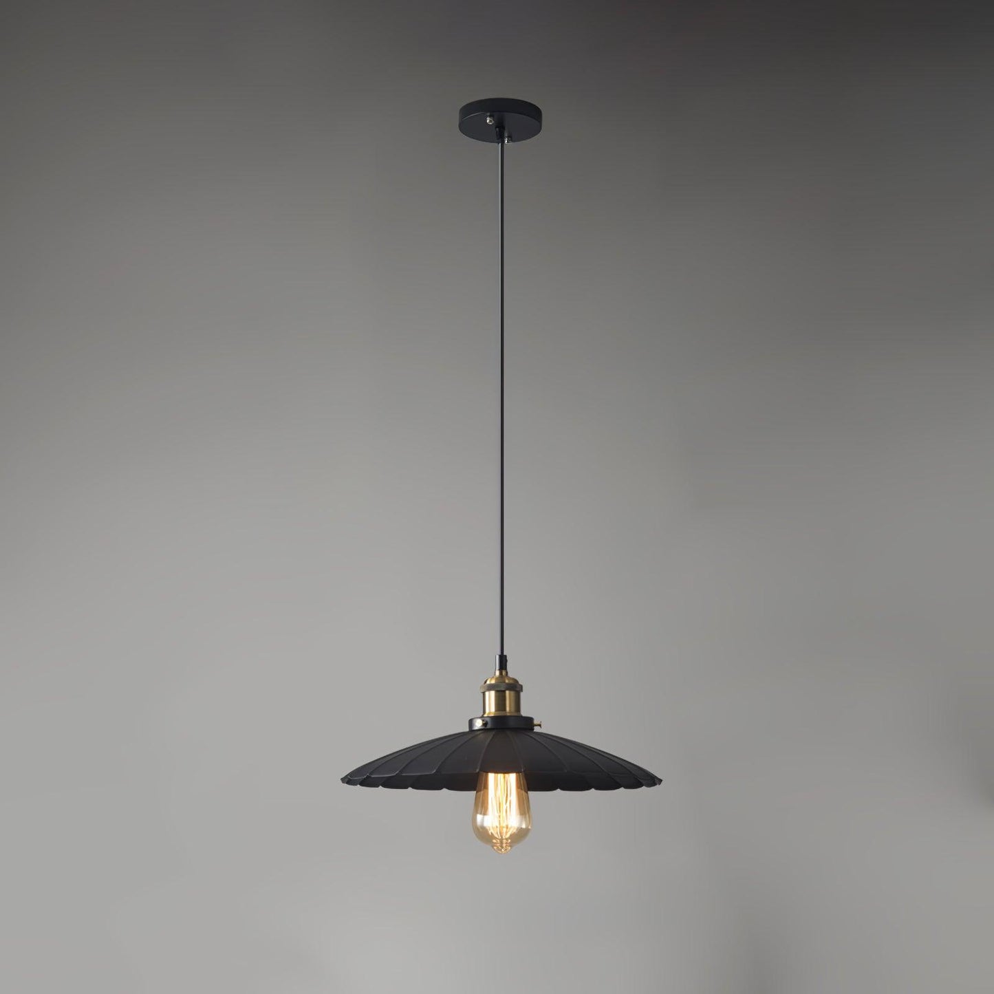 Vintage Industrial Collections Pendant Light Model I Dia 9.8″ x H 5.9″ / Dia 25cm x H 15cm Pendant light