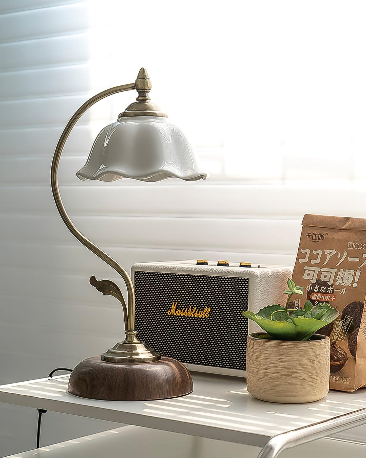 Vintage Laiton Table Lamp Table lamp