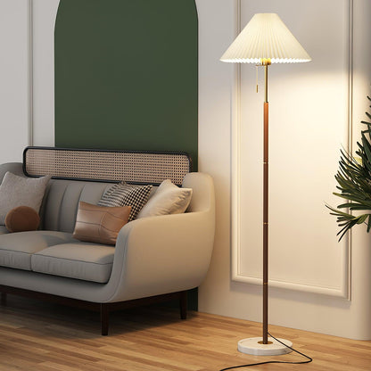 Vintage Pleated Floor Lamp Floor lamp