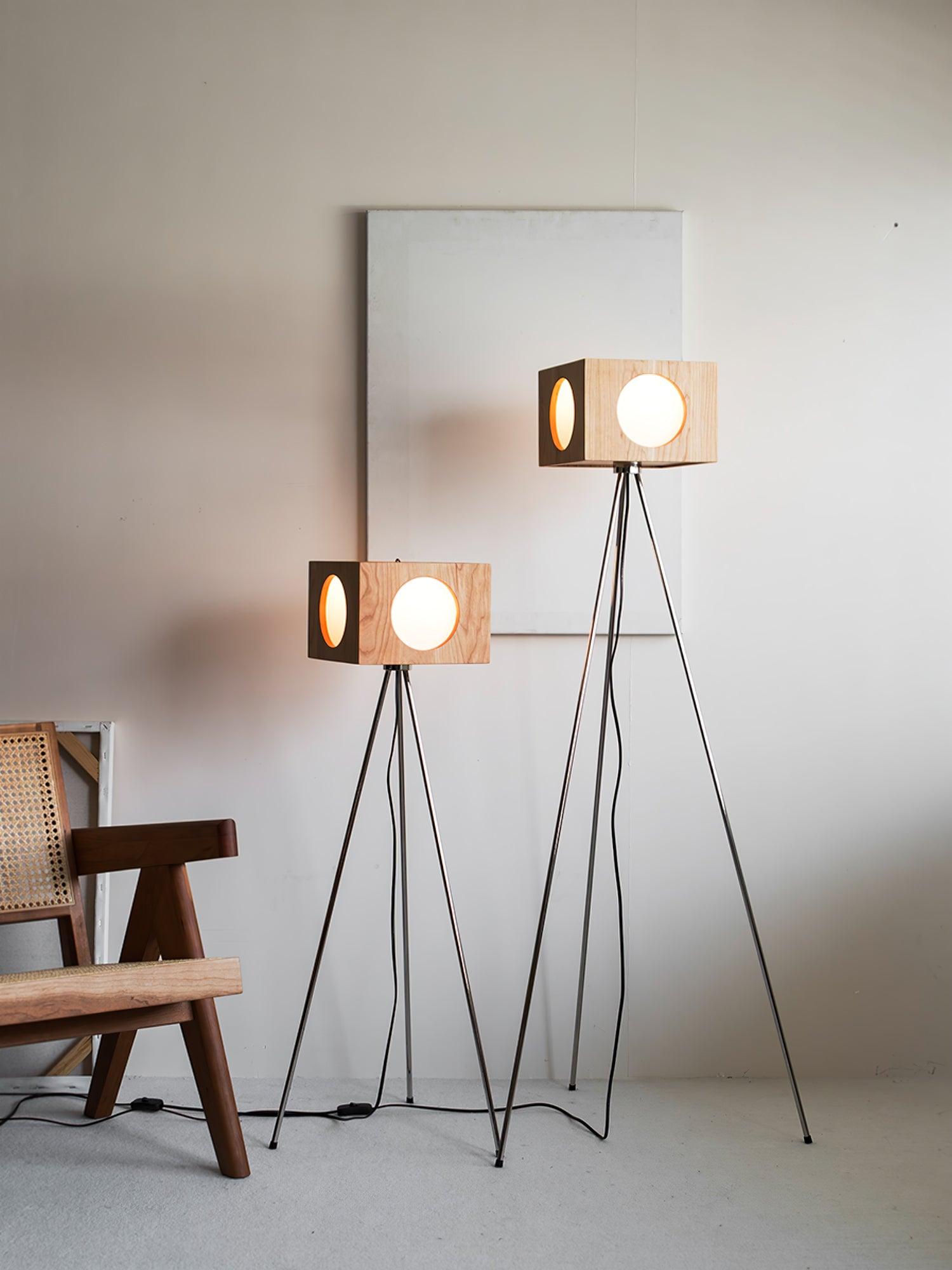Vintage Tripod Camera Floor Lamp Floor lamp