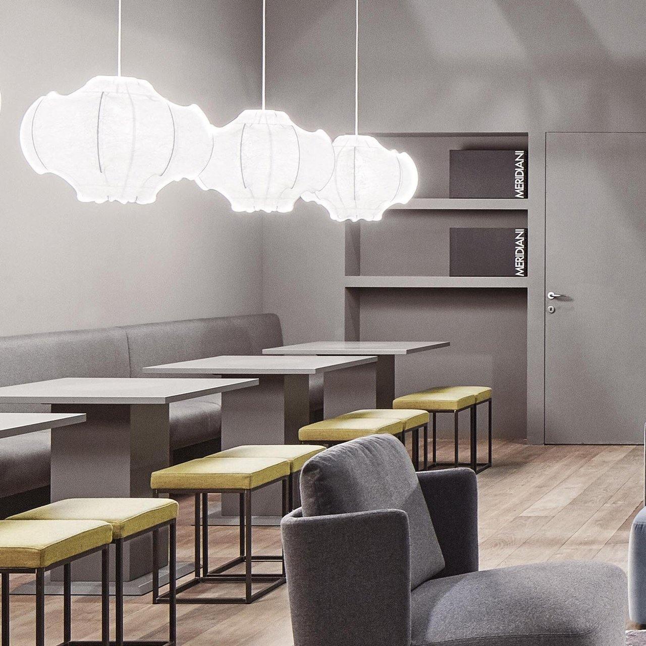 Veil Cocoon Pendant Lamp ? 26.8″ x H 19.3″ / Dia 68cm x H 49cm / White Pendant light