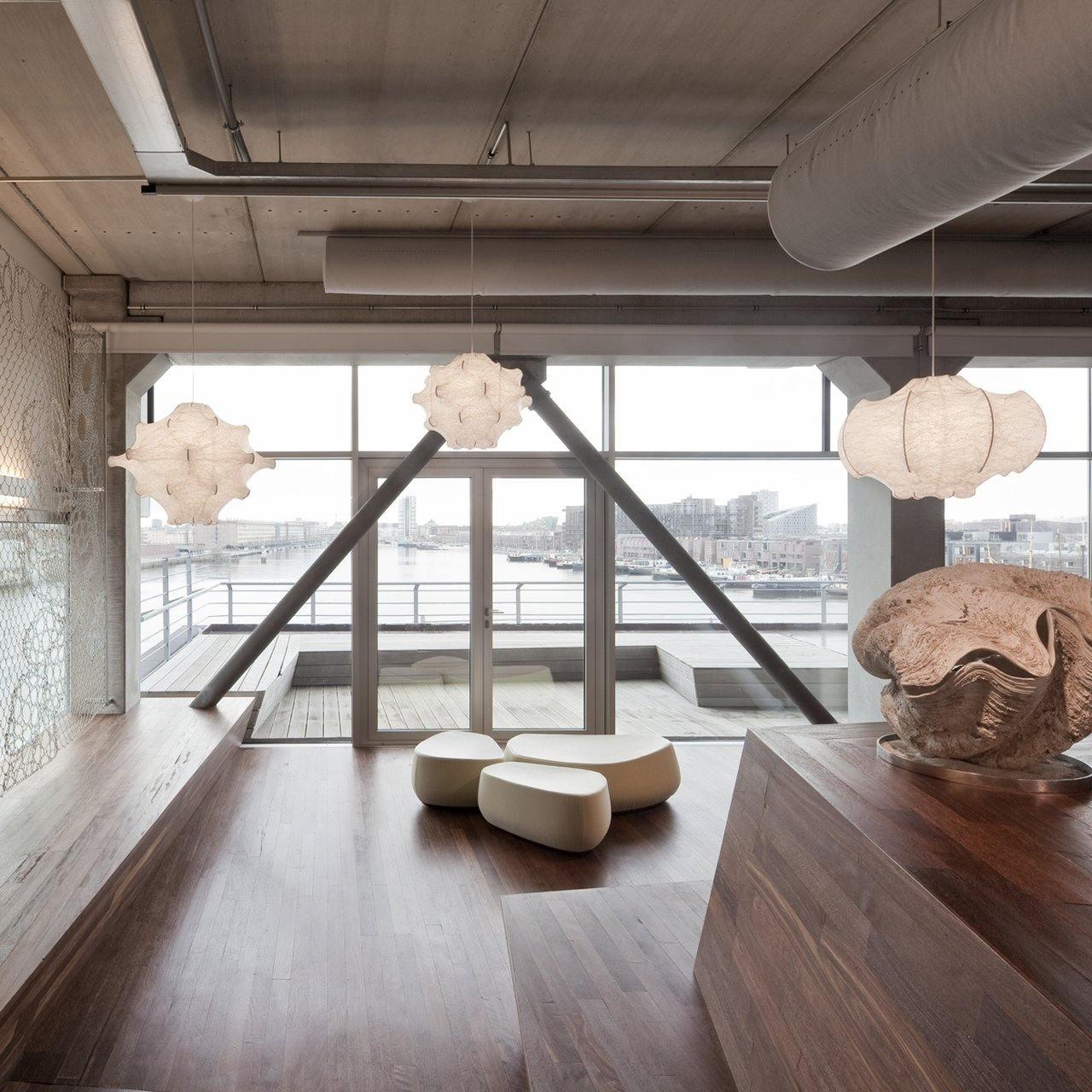 Veil Cocoon Pendant Lamp ? 26.8″ x H 19.3″ / Dia 68cm x H 49cm / White Pendant light