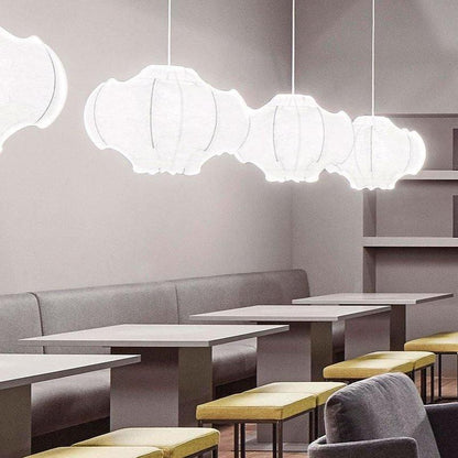 Veil Cocoon Pendant Lamp ? 26.8″ x H 19.3″ / Dia 68cm x H 49cm / White Pendant light