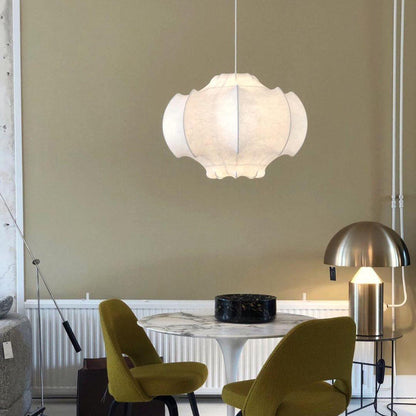 Veil Cocoon Pendant Lamp ? 26.8″ x H 19.3″ / Dia 68cm x H 49cm / White Pendant light