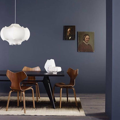 Veil Cocoon Pendant Lamp ? 26.8″ x H 19.3″ / Dia 68cm x H 49cm / White Pendant light
