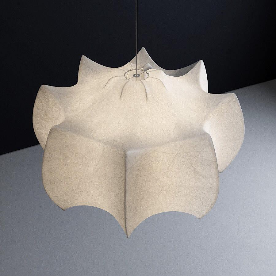 Veil Cocoon Pendant Lamp ? 26.8″ x H 19.3″ / Dia 68cm x H 49cm / White Pendant light