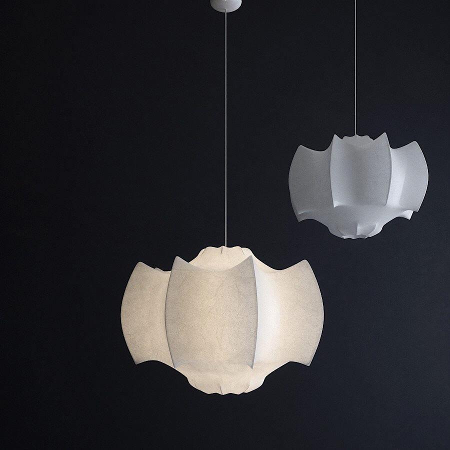 Veil Cocoon Pendant Lamp ? 26.8″ x H 19.3″ / Dia 68cm x H 49cm / White Pendant light
