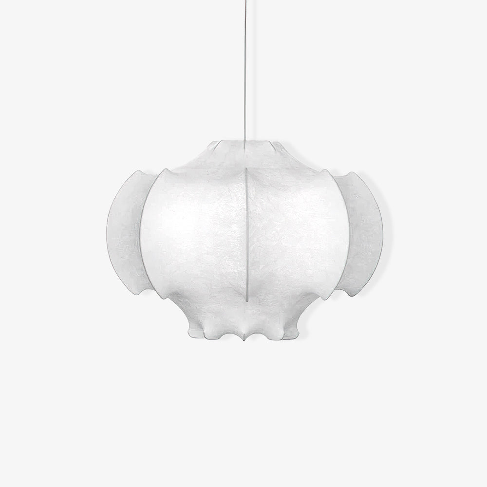 Veil Cocoon Pendant Lamp ? 26.8″ x H 19.3″ / Dia 68cm x H 49cm / White Pendant light