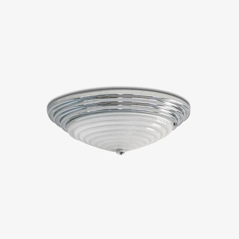 Volume Dome Ceiling Lamp ? 15.7″ x H 5.5″ / Dia 40cm x H 14cm / Chrome Ceiling lamp
