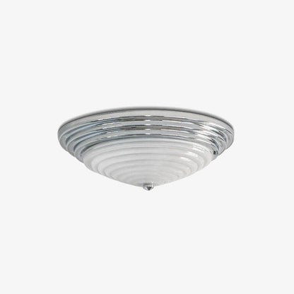 Volume Dome Ceiling Lamp ? 15.7″ x H 5.5″ / Dia 40cm x H 14cm / Chrome Ceiling lamp