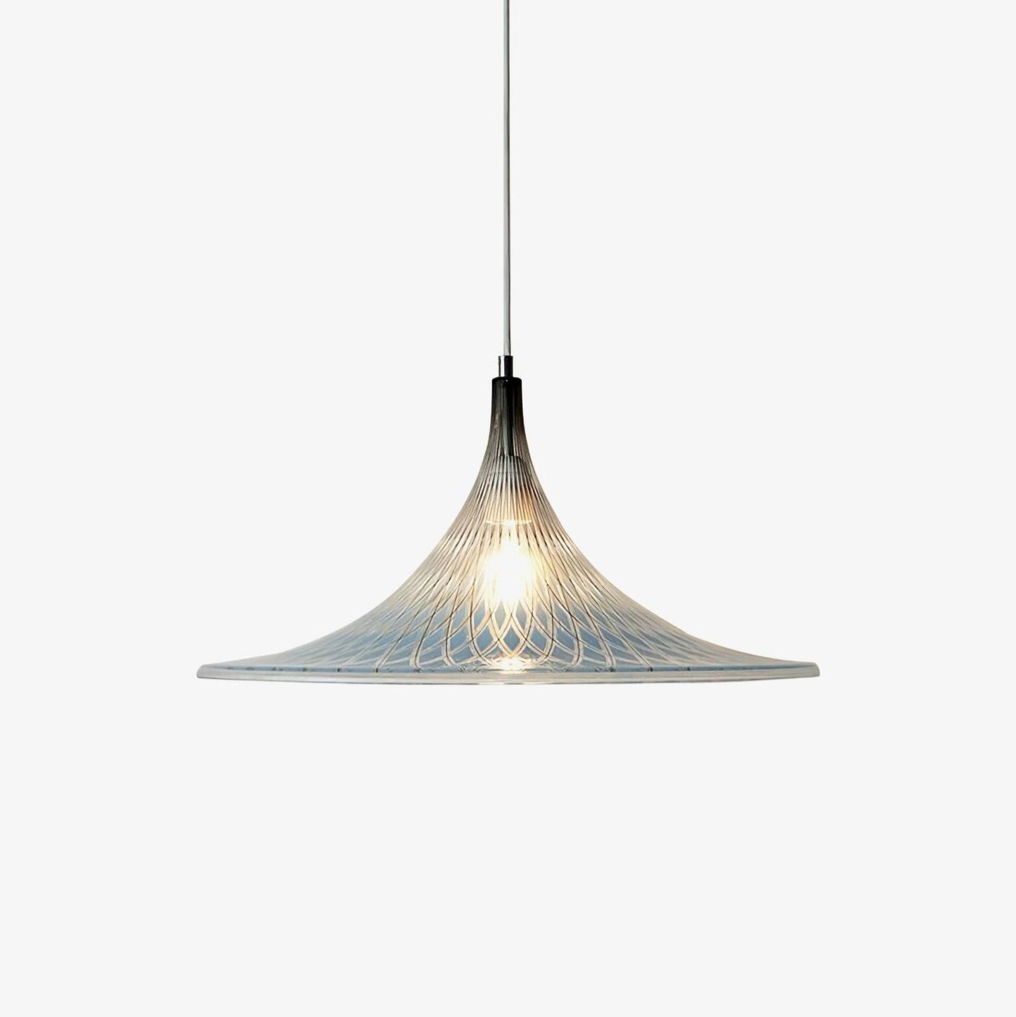 Vortex Pendant Light Dia 15.7″ x H 9.8″ / Chrome & Blue Pendant light