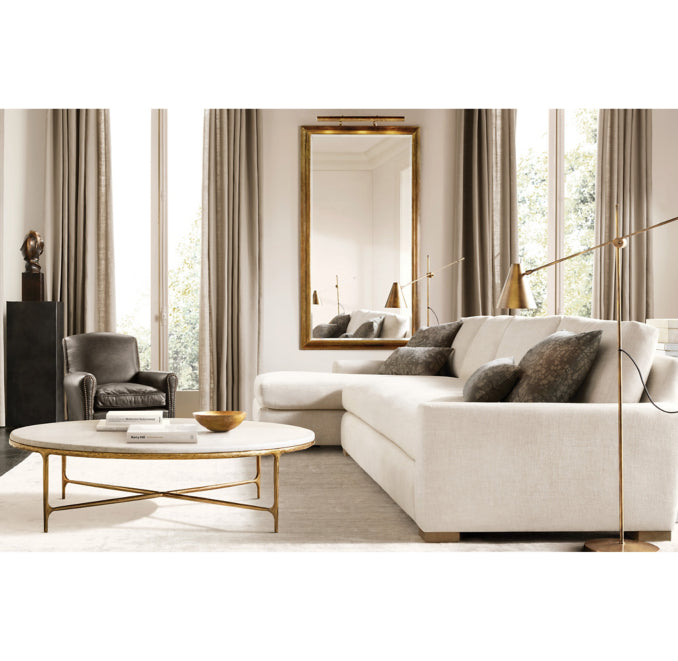 Thaddeus Marble Round Coffee Table
