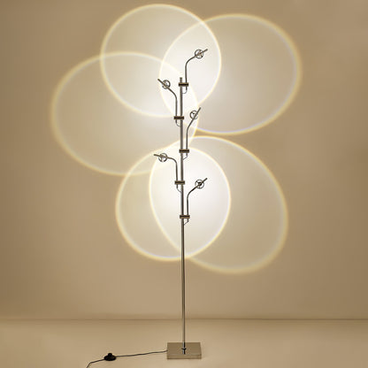 Wa Wa Floor Lamp ? 15.8″ x H 71″ / Dia 40cm x H 180cm / Neutral Light / US Plug Floor lamp