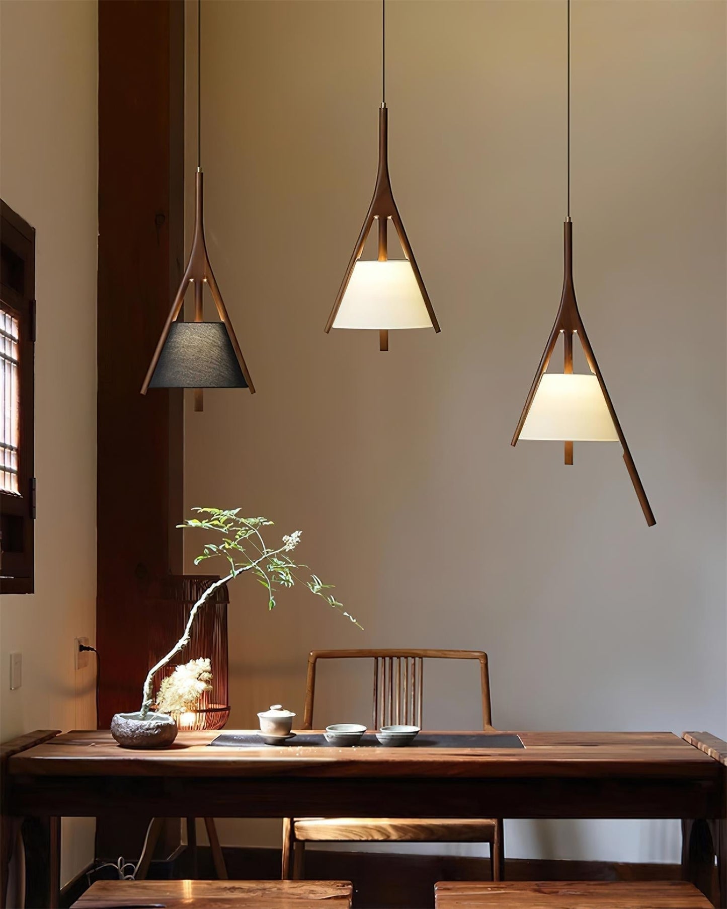 Nanzhi Wood Pendant Lamp Pendant light