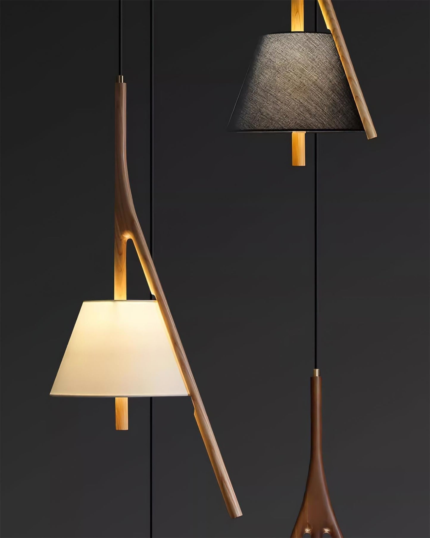 Nanzhi Wood Pendant Lamp Pendant light