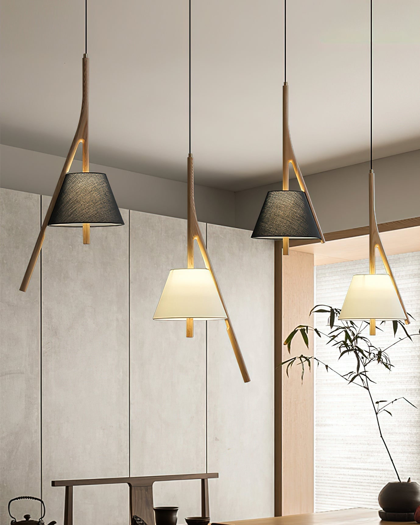 Nanzhi Wood Pendant Lamp Pendant light
