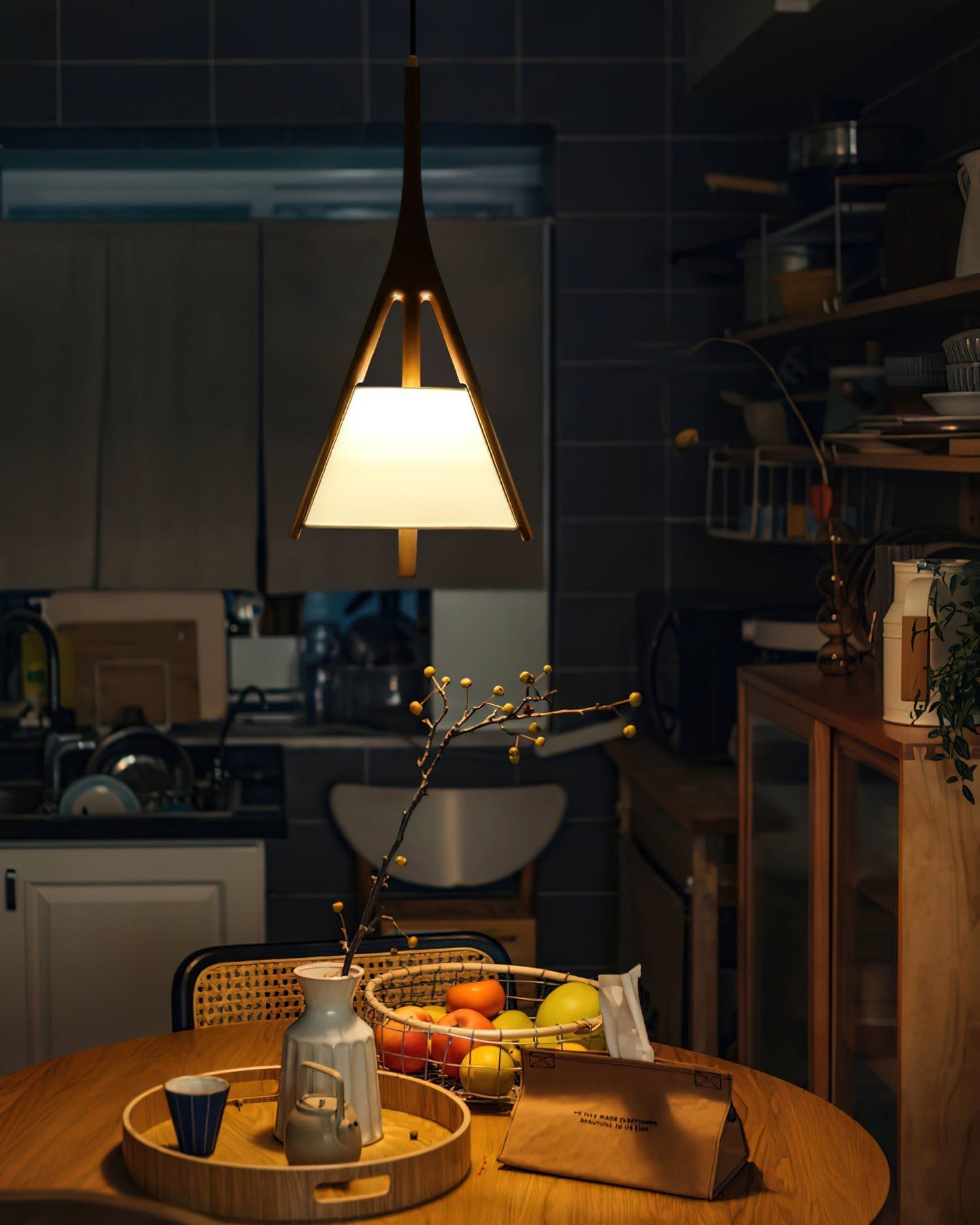 Nanzhi Wood Pendant Lamp Pendant light