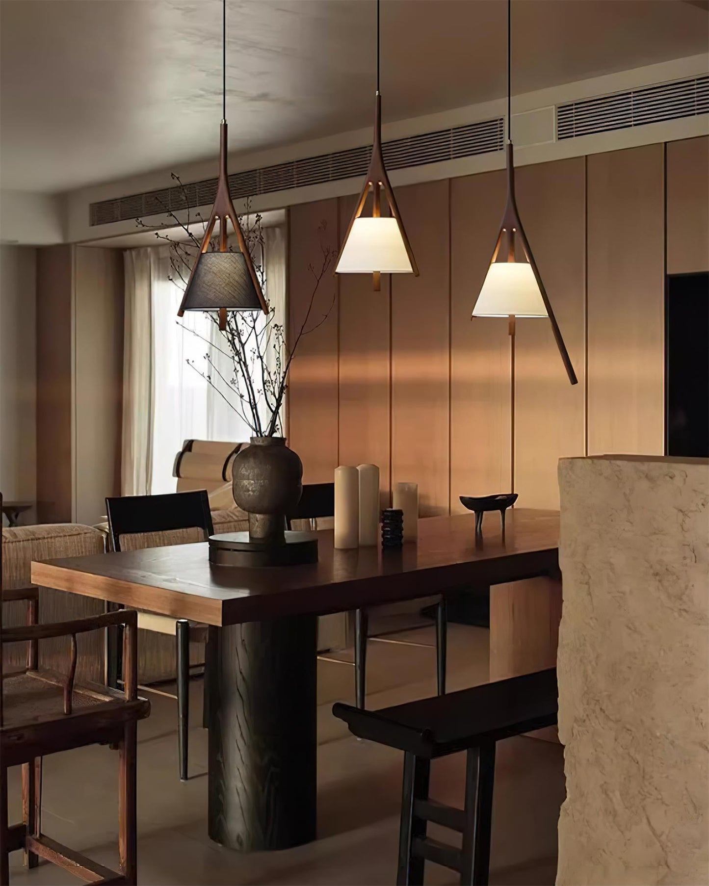 Nanzhi Wood Pendant Lamp Pendant light