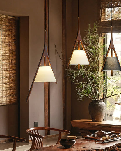 Nanzhi Wood Pendant Lamp Pendant light