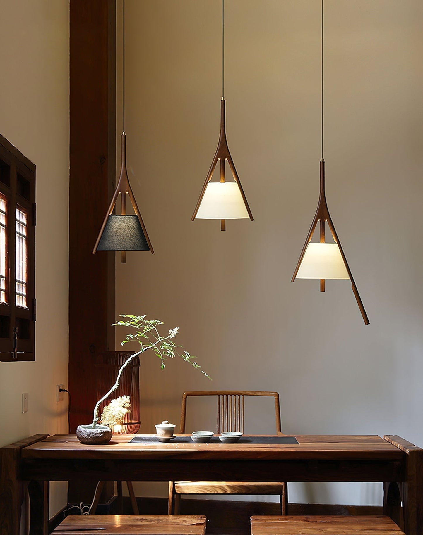 Nanzhi Wood Pendant Lamp Pendant light