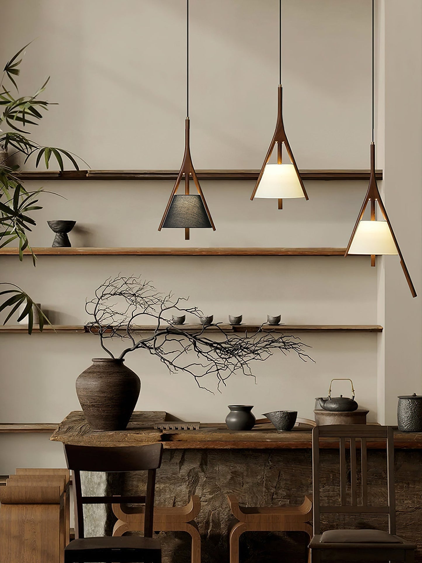 Nanzhi Wood Pendant Lamp Pendant light