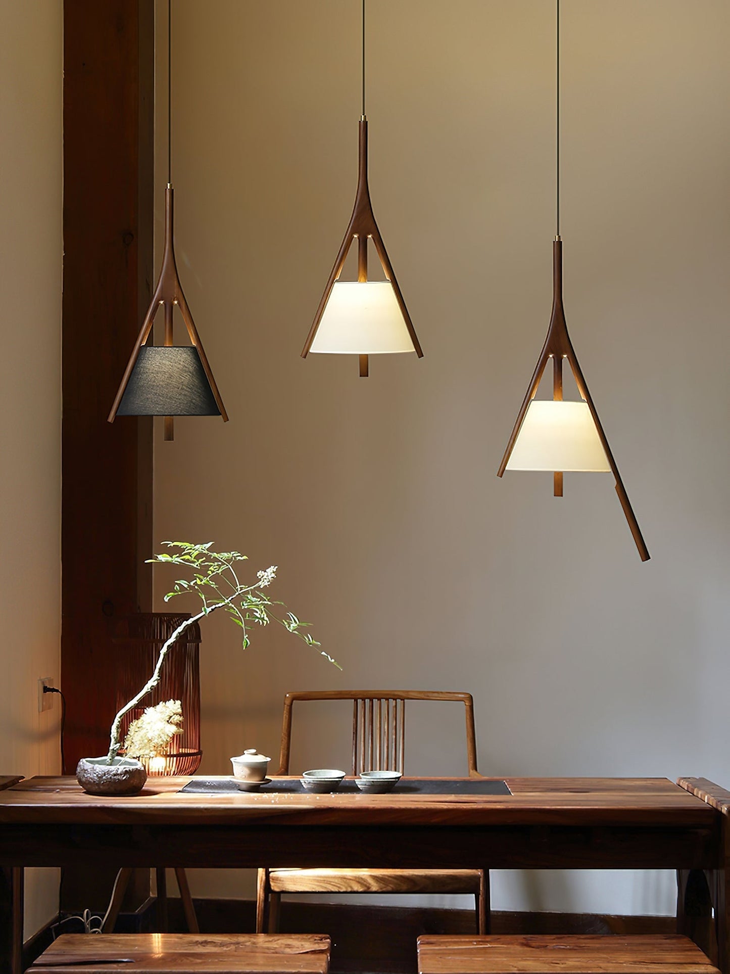 Nanzhi Wood Pendant Lamp Pendant light