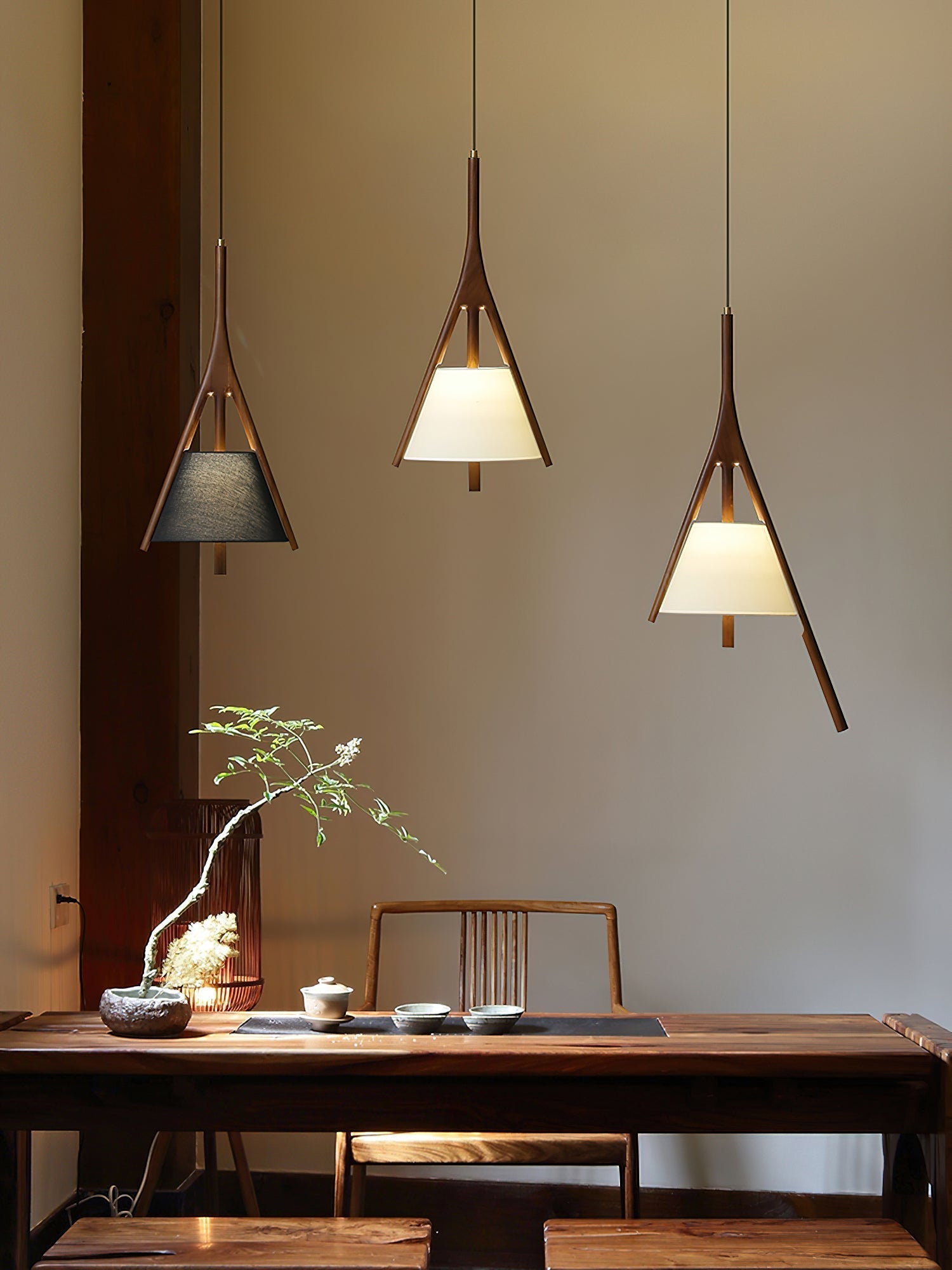 Nanzhi Wood Pendant Lamp Pendant light