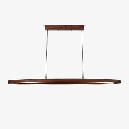 Walnut Arc Linear Pendant Lamp Pendant light